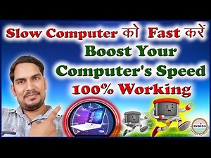 Computer Speed Grow | Computer speed increase | computer speed booster | Data Entry | Python | Excel