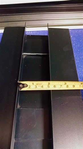 شرح تصنيع وتصميم مبسطه لمخرج هواء تكييف مركزي Flow bar 1slot face size 5 cm