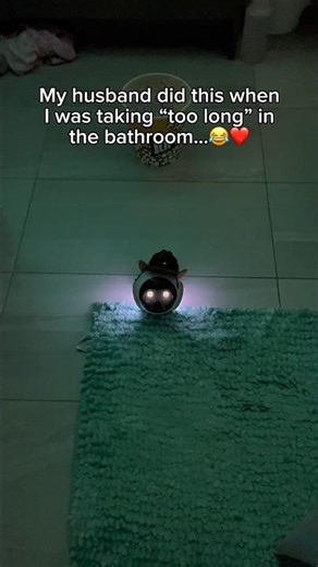 Why did he try to get in? 😭💕 #robot #longdistance #boyfriend