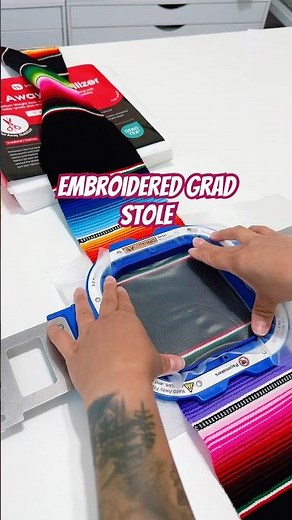 Embroidered Graduation Stole with Ricoma Creator Embroidery Machine