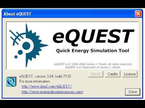 EQUEST Training part-I (Download, Install, Weather Import)-In Hindi with English Subtitles