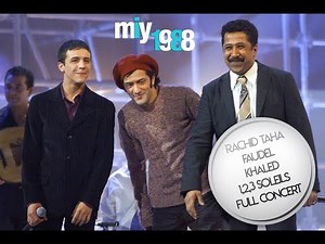 Rachid Taha, Khaled, Faudel (123 Soleils, 1998) FULL CONCERT PART 1