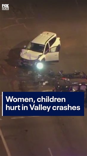 Two crashes left multiple people injured. In Phoenix, a crash near 7th Street and McDowell Road left two women in critical condition. And in Buckeye, a crash near Rainbow and Beloat roads left two children seriously hurt. #news #arizona #phoenix #buckeye #fox10phoenix | FOX 10 Phoenix