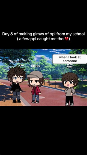 Why is Ayden a giant compared to Eliseo it’s not funny I feel bad now 😓 #fyp #gachaedit #yaoi #forupage #glmv