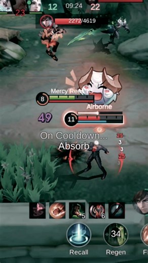 Chou skill 1 hit enemy hero and refresh skill 2|Mobile Legend#mobilelegends#chou