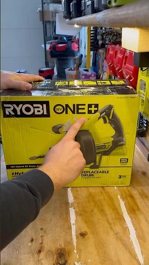 Check out this Ryobi One+ 18V Hybrid Drain Auger! #ryobi #18V #diy #plumbing #draincleaning