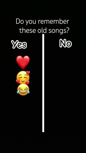 do you remember these old songs?