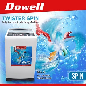 With Dowell Fully Automatic Washing Machine you can wash your clothes easier with 3 easy steps…WASH-RINSE-SPIN DRY. Because your time is so precious... #Dowell #BringGoodnesstolife #TwisterSpin | Dowell
