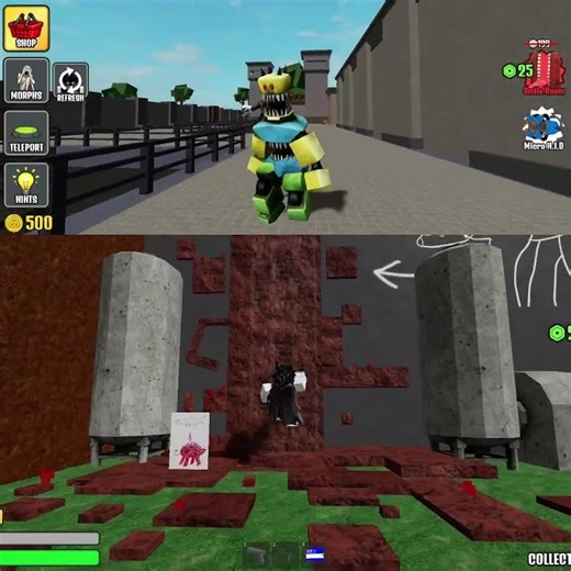 Roblox Exe Badges Morphs In SCP MORPH - Roblox