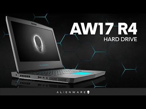 Alienware 17 R4: How to Upgrade/Replace Hard Drive