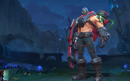 LOL英雄联盟手游 炼金狂士 辛吉德 皮肤视频 Augmented Singed Skin Spotlight - WILD RIFT