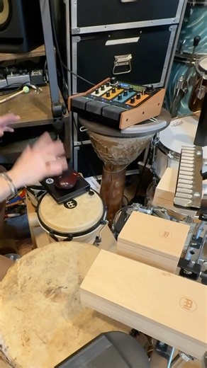 Walrus Audio on Instagram: "New clip from Aaron Sterling showing you can run any type of percussion through the DFX-1 Percussion Processing Unit. Doesn't have to just be through a drum set! 🪇"