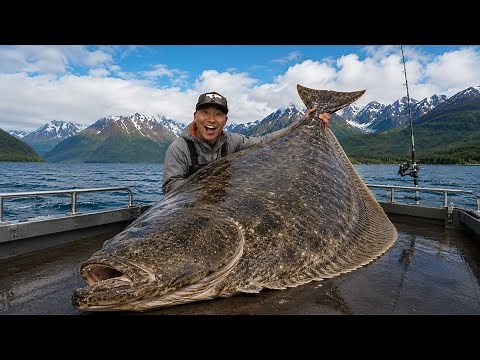 My BEST Day ALASKA Halibut Fishing EVER! (CATCH CLEAN COOK)