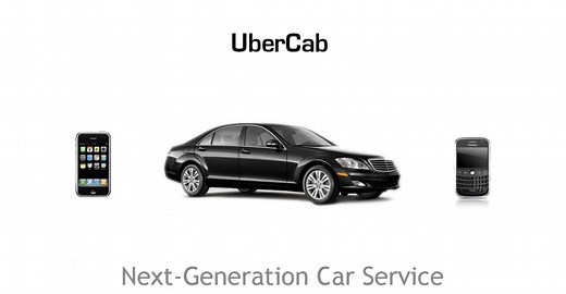 Take a look at Uber’s first pitch deck from 2008