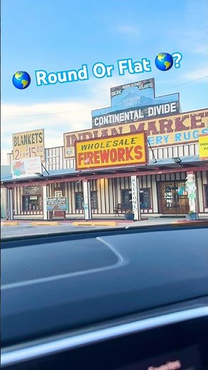 So Is The Earth 🌍 Round Or Flat ? The Continental Divide Says Something Interesting 🤨 #route66