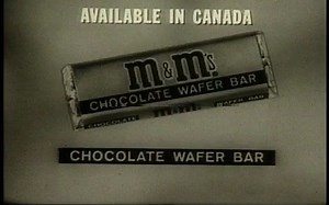 【加拿大广告】约上世纪50-60年代加拿大的M&M's巧克力广告
