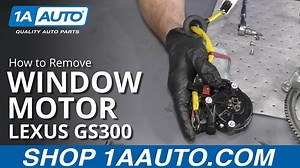 How to Remove Front Window Motor 1997-2005 Lexus GS300