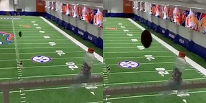 New Bengals K Evan McPherson Kicked A Bottle Cap Off A Bottle With His Insanely Accurate Kick (VIDEO)