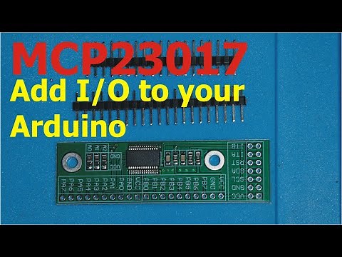 MCP23017 I2C I/O Expander Module