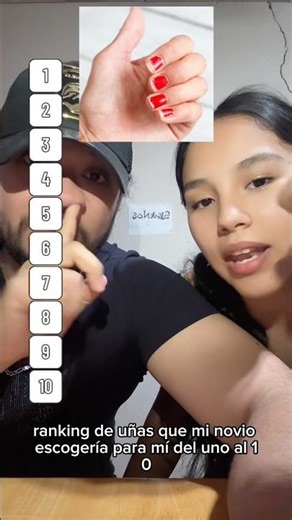 Ranqueando uñas para mi mujer