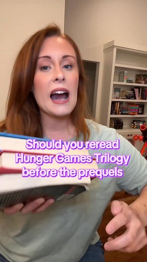 Should you reread Hunger Games Trilogy before the prequels?? #explore #explorepage✨ #bookstagram #bookstagrammer #viral #trending #booktok #booktoker #booktokfyp #hungergames #suzzanecollins #sunriseonthereaping #theballadofsongbirdsandsnakes #prequel #prequels #dystopian #dystopianbooks #literature #reading #reread | Jordanfairchild | Facebook