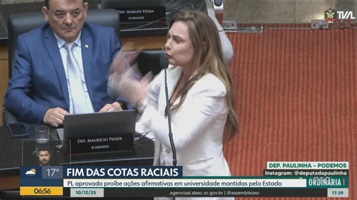 Alesc aprova projeto de lei pelo fim das cotas raciais em universidade do Estado