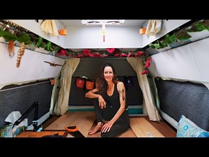 Van Life Makeover | Changing My Bed Setup for More Comfort & Space 🚐✨