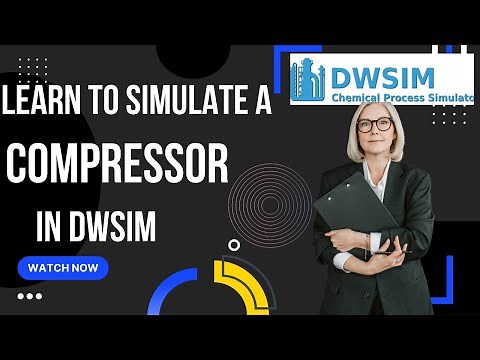 How to simulate a compressor using DWSIM tutorial 2022