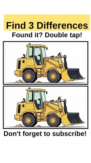 Spot the difference | front loader