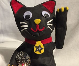 Custom Maneki Neko Lucky Cat