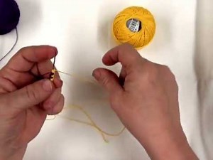 Left Handed Needle Tatting - Pearl