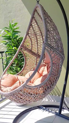 Balcony Makeover: Addilyn Hanging Chair & Protective Cover