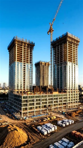 Satisfying Construction Timelapse | From Ground to Finish