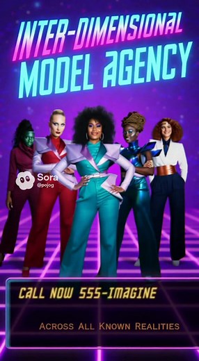 Here's the First Commercial Broadcast for INTER-DIMENSIONAL MODELING @inter_modeling currently on All Platforms, X, Facebook, YouTube, Tiktok and IG. | Siderico