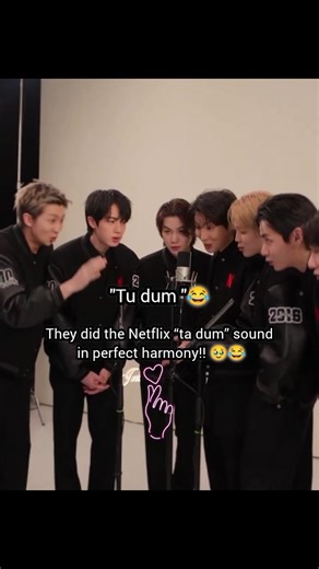 Them Doing Netflix Entro "Ta Dum" 😂🤣 #bts #btsmember #viral #trending