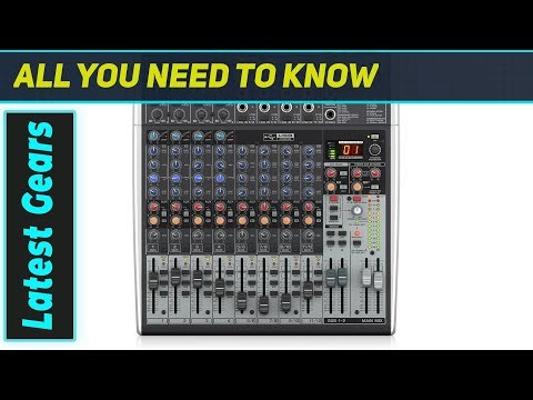Behringer Xenyx X1622USB: The Ultimate Mixer for Your Studio!