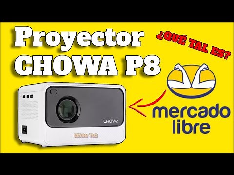 CHOWA P8 PROJECTOR | HD 720P | 170 ANSI | DETAILED REVIEW IN SPANISH #technology #chowa #viralvideo