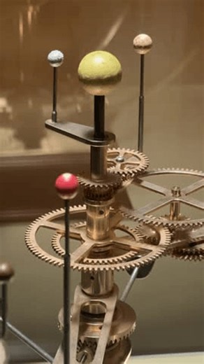 clip-3972112405-closeup-planetary-model-colored-markers-engineer ...