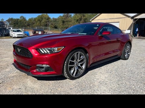 2017 Ford Mustang EcoBoost Premium Coupe – Ruby Red Beast 2.3L Turbo! 🚗💨