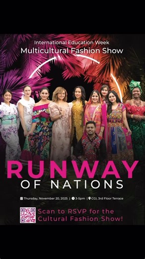CSUSB International Education | Sign up now to be a model in CSUSB’s International Education Week Multicultural Fashion Show! Celebrate global diversity through fashion,... | Instagram