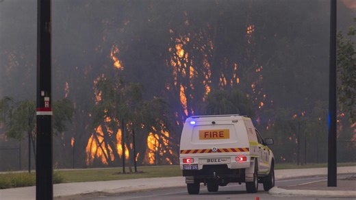 Two fires burning in Perth