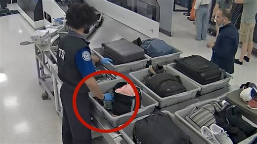 Watch: US CCTV shows airport staff allegedly stealing from bags