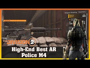 High-End | Police M4 | Best Assault Rifle | Firing Range Test | THE DIVISION 2
