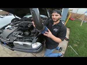 Installing a DINAN cool air intake (CAI) in my E36 BMW