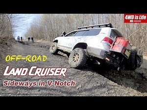 Toyota Land Cruiser 200 series - Off-road Sideways