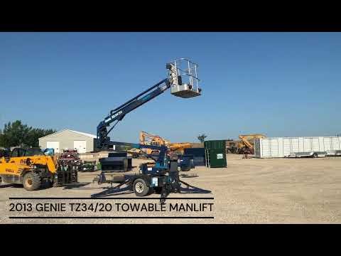 2013 GENIE TZ34/20 TOWABLE MANLIFT