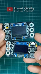 OLED TransistorTester dual version #atmega328p #transistor #transistortester #arduino #arduinoproject #arduinoprogramming #electronics | Fareed Clarity YouTube Channel