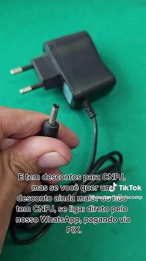Fonte 5V 1A Plug P4 Mini - Promoção Imperdível