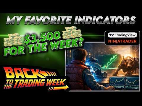 $3,500 On The Week Using The Ultimate Trading Assistant! Favorite Indicators NinjaTrader TradingView