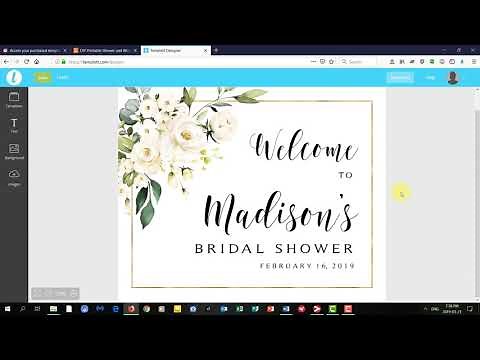 Edit With Templett - How-To Tutorial (everything you need to know) presented by Charming Endeavours